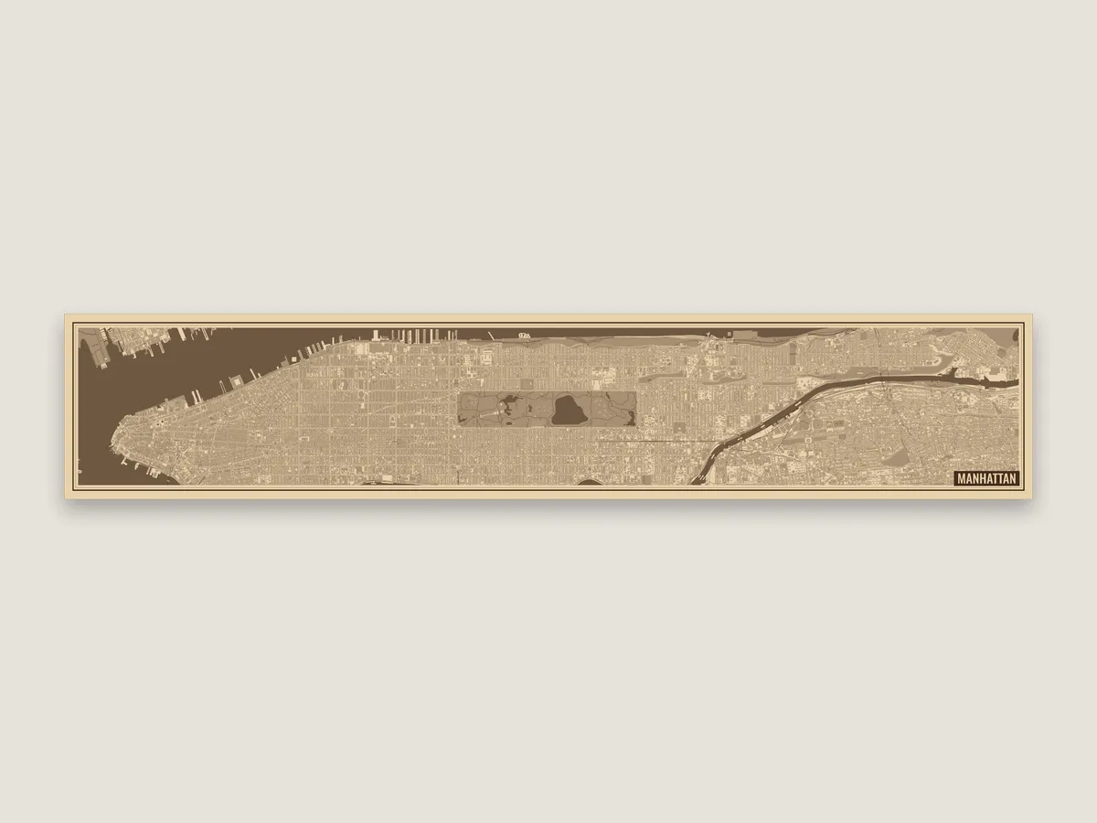 Manhattan, 600 mm plank