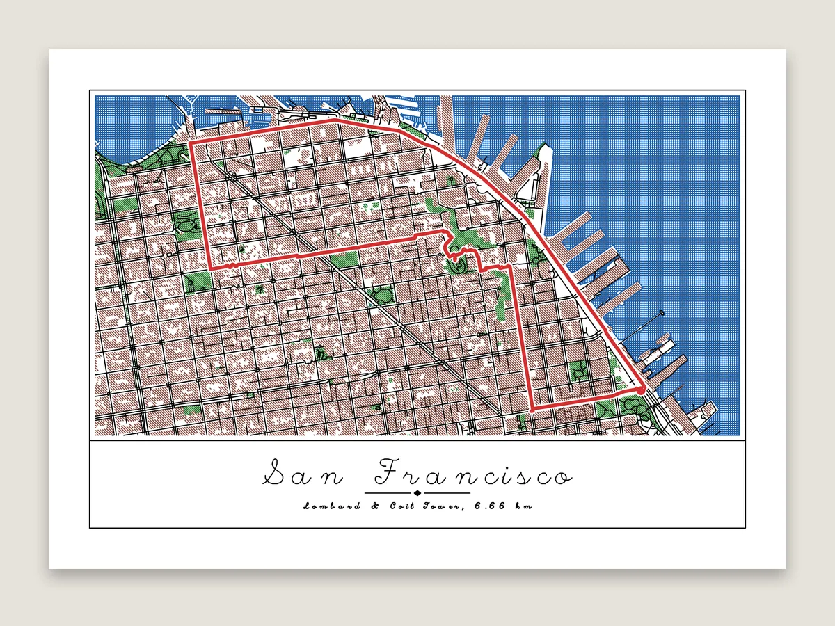 San Francisco run, script title
