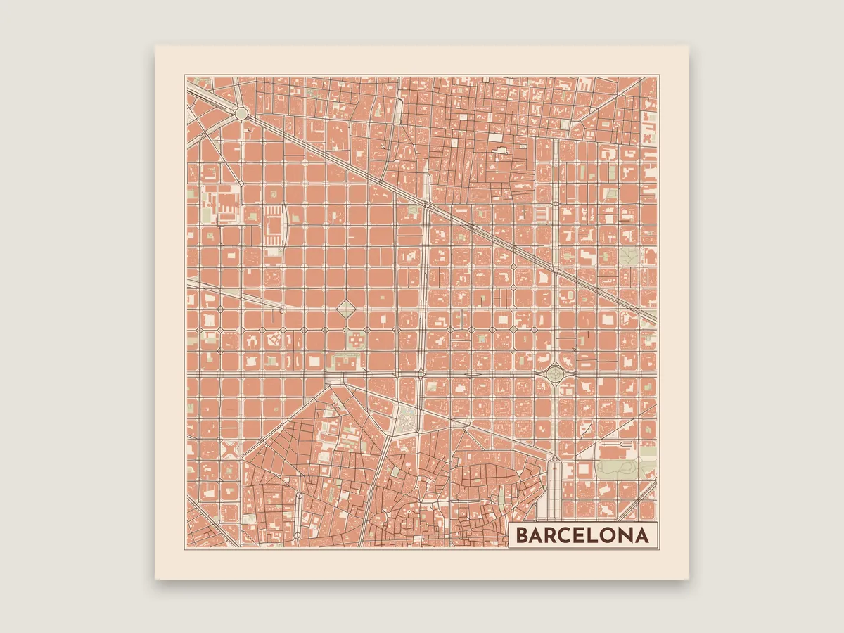Barcelona in Terracotta