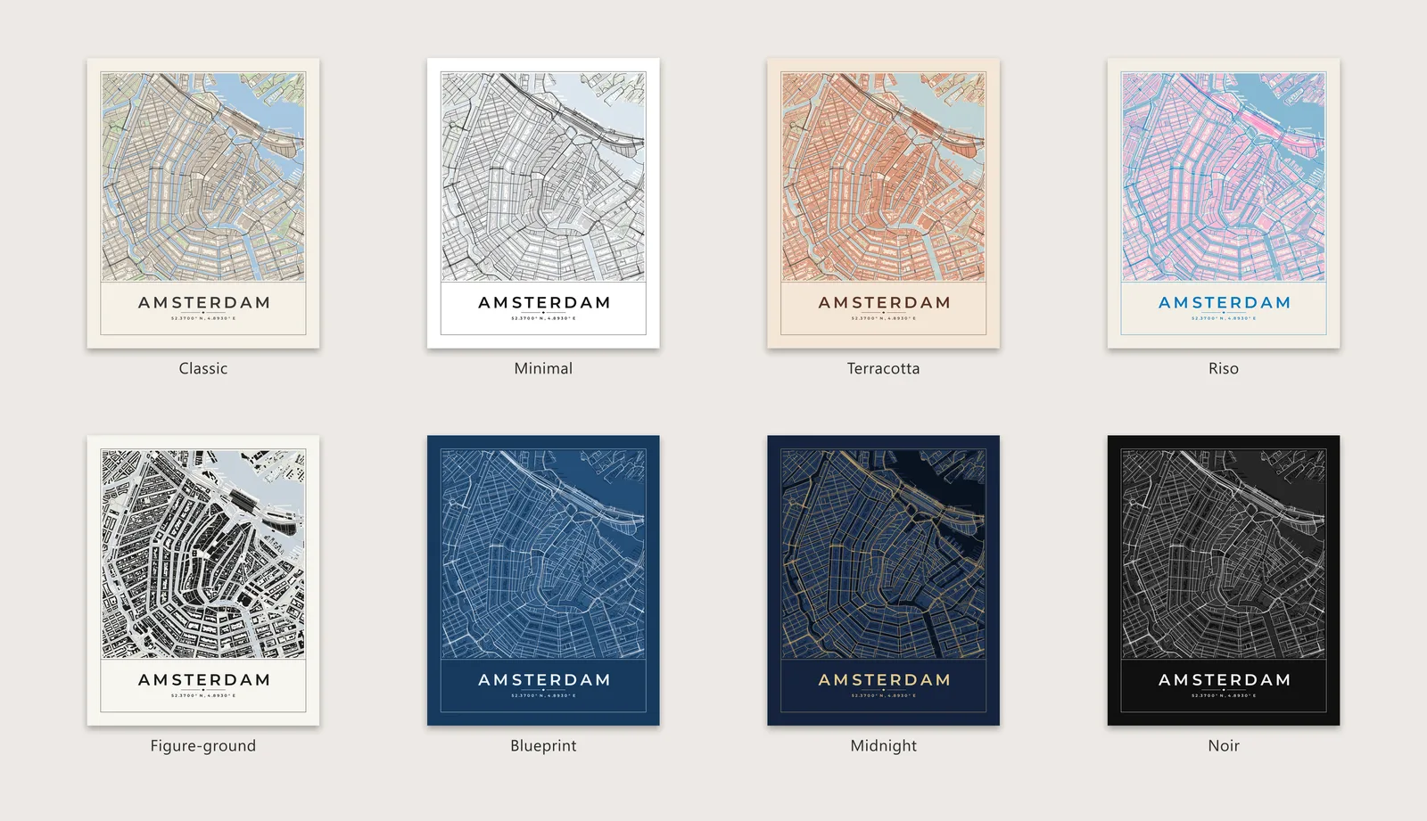 Print themes